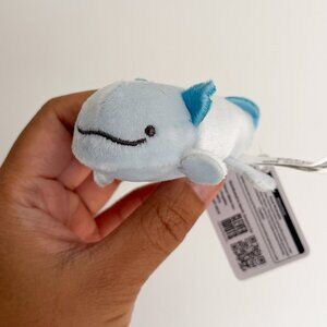 Mini Blue Axolotl Plush Toy 3.25" NWT
